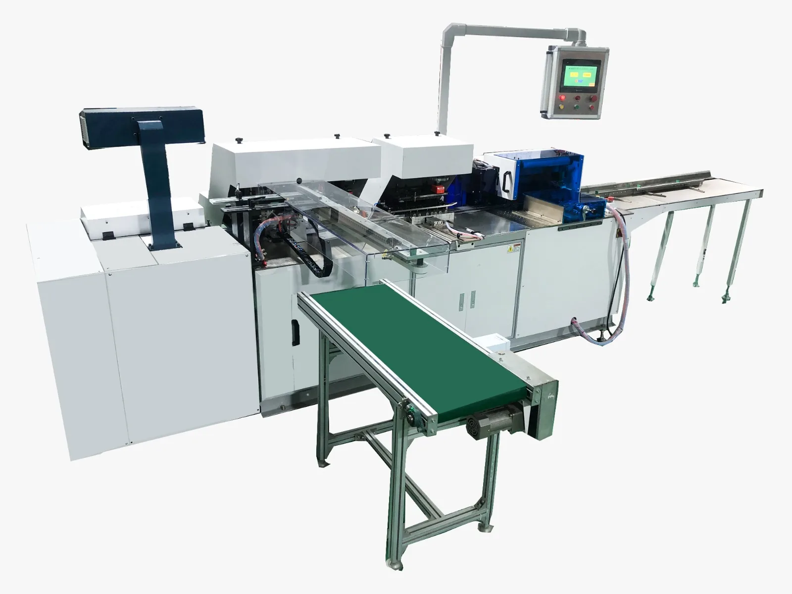 H&Y tam otomatik inline ciltleme ve delme üretim hattı